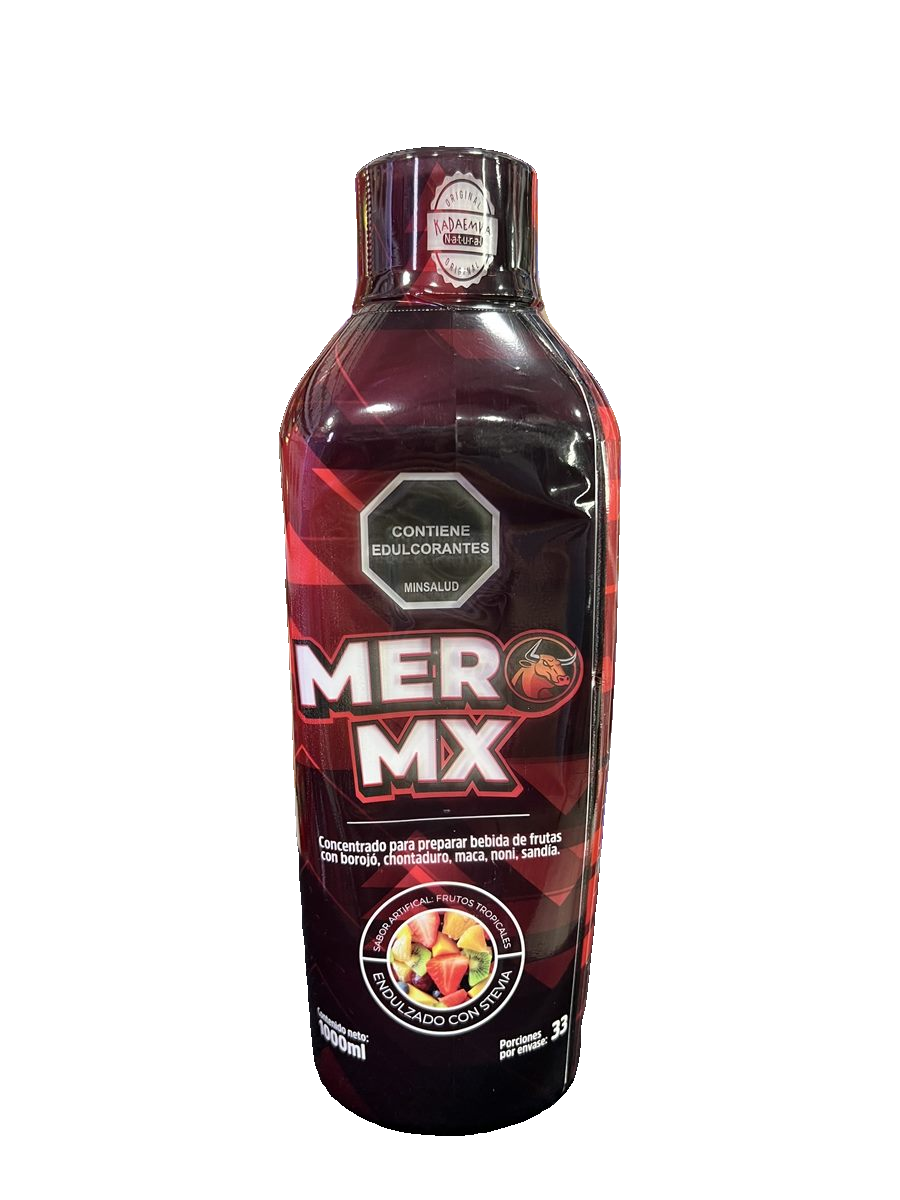 MER MX concentrado (borojó, chontaduro, maca, noni, sandía) 1000 mL