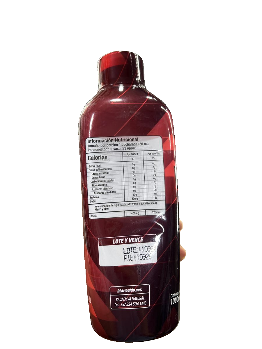 MER MX concentrado (borojó, chontaduro, maca, noni, sandía) 1000 mL